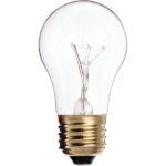 Satco 40W Clear Medium A15 Incandescent Appliance Light Bulb