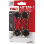 RCA Antenna Cable Standouts, (4-Pack) 3-1/2"