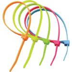 Garden Bender Cable Tie Multi Color, (100pcs) 8"