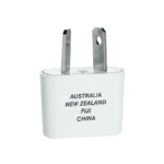 Franzus Angled 2-Blade Foreign Plug Adapter