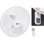 Best Comfort 16 In. 3-Speed White Oscillating Wall-Mount Fan