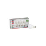 Satco 100W Equivalent Natural Light A19 Medium LED Light Bulb 4Pk