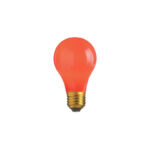 Satco 25W Ceramic Red Medium Incandescent Party Light Bulb