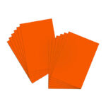 Poster Board Fluorescent - Orange (22" X 28")