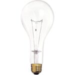300W 130V CLEAR BULB
