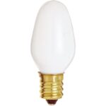 2PK 7W WHT N/LITE BULB
