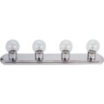 4BULB CHR WALL FIXTURE
