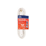 Do it Best 12 Ft. 16/2 White Cube Tap Extension Cord