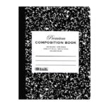 Bazic Premium Composition Book, 100 sheets