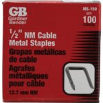 Gardner Bender Steel Cable Staples (1/2" x 15/16")