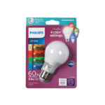 Philips SceneSwitch 60W Equivalent Soft White A19 Medium LED Light Bulb