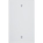 WHT BLANK WALL PLATE