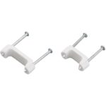 Gardner Bender 1/2 In. x 3/8 In. Poly Cable Staple (50-Count)