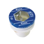 Bussmann 15A BP/SL Time-Delay Plug Fuse (3-Pack)
