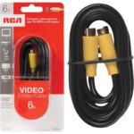 RCA S-Video Cable, 6 Ft.