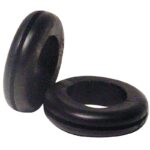 Gardner Bender 3/4 In. Flexible Black Vinyl Grommet (3-Pack)