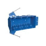 Carlon 4-Gang PVC Molded Wall Switch Box