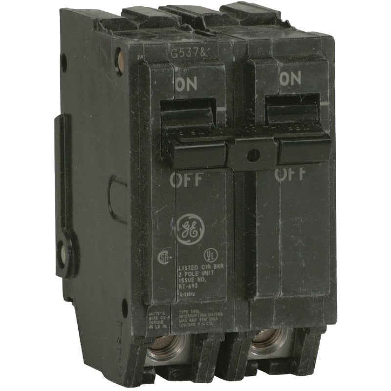 533809.jpg GE THQL 60A Double-Pole Standard Trip Circuit Breaker - Image 1