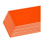 Foam Board Fluorescent - Orange (20" X 30")