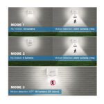 Wagan Tech White Motion Activated 2000 Lumens Solar Wall Light - Image 2