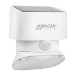 Wagan Tech White Motion Activated 2000 Lumens Solar Wall Light
