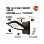 Halo Dusk to Dawn LED Wall Floodlight 30W Bronze - Image 2