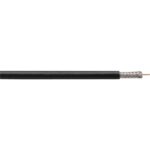 Coleman RG6/U 18/1 Coaxial Cable Black, 50 Ft.