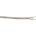 Coleman Cable 250 Ft. 18/2 Silver Lamp Cord