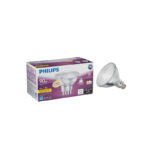 Philips 90W Equivalent Indoor/Outdoor LED Floodlight Light Bulb 2 Pk