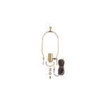 Westinghouse 3-Way Turn-Knob Medium Base Brass Make-A-Lamp Kit