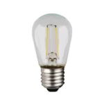 Satco 11W Warm White Medium Base LED String Light Bulb 4 Pack