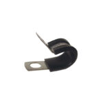 Gardner Bender Steel Cable Clamp W/Rubber Insert, 1/2"