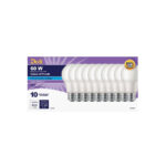 Do it 60W Equivalent Daylight A19 Medium LED Light Bulb (10-Pack)