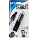 Custom Accessories Dual USB Black Car Charger