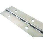 Seachoice Stainless Steel 1-1/2 In. x 6 Ft. Continuous Hinge