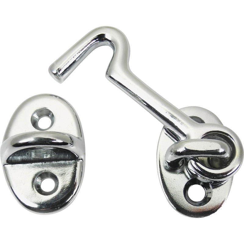571269.jpg Seachoice 2 In. Chrome-Plated Brass Cabin Door Hook - Image 1