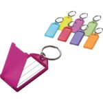Lucky Line 2-1/4 Inch I.D. Key Tag with Ring, (2-Pack)