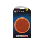 TowSmart Quick Mount Round Amber Reflector 2 Pack