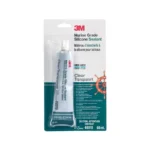 3M Clear Marine Grade Mildew Resistant Silicone 3 Oz.