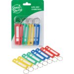 Smart Savers 2-1/2 In. Plastic Tag Key Tag (8-Pack)
