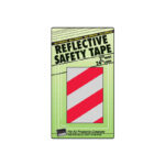 Hy-Ko 2 x 24 Inch Red & Silver Stripe Reflective Safety Tape
