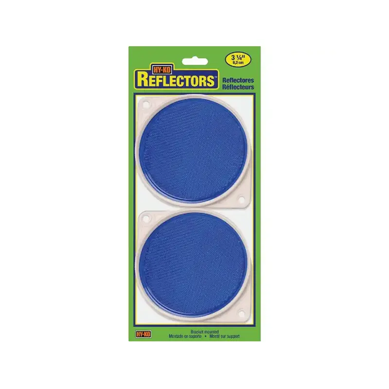 582174 Nail-On Reflectors Blue 2 Pack 3 1/4" - Image 1