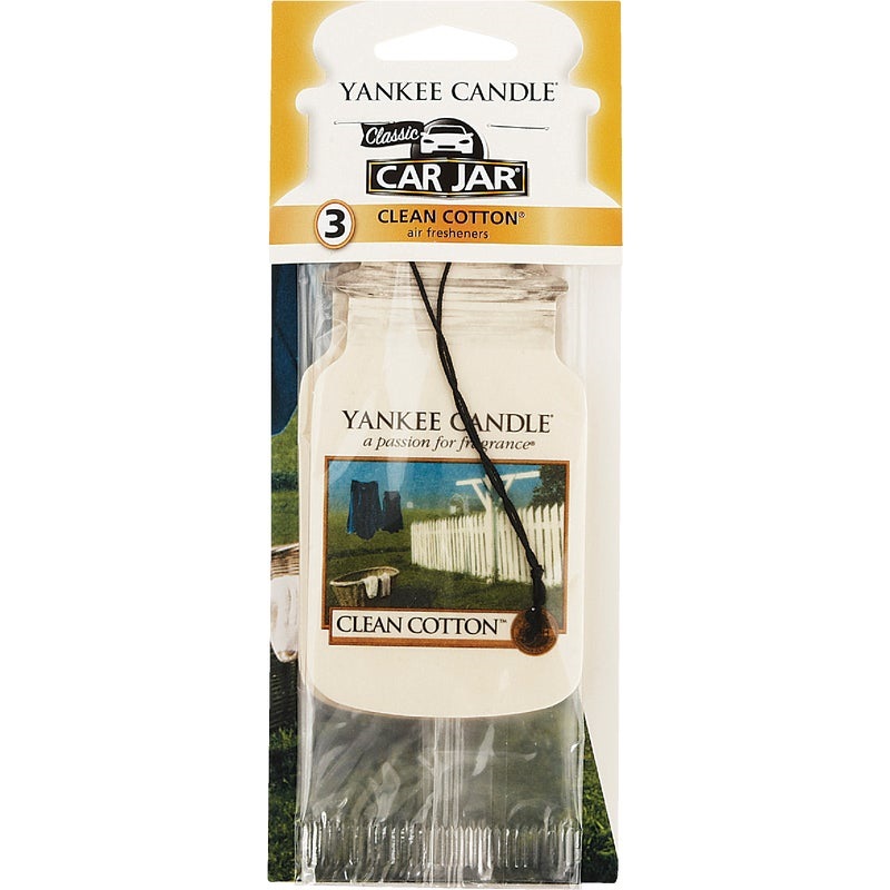 583407.jpg Yankee Candle Car Jar Classic Car Air Freshener, New Car Scent - Image 1