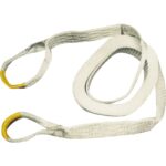 Erickson 2 In. x 20 Ft. Polyester Recovery Tow Strap, White