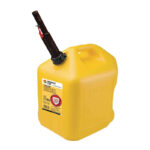 Midwest Can Yellow Plastic Diesel Fuel Can 5 Gallon