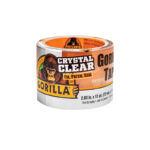 Gorilla 2.83 Inch x 15 Yard Crystal Clear Duct Tape