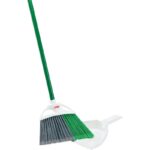 Libman Steel Handle Precision Angle Broom with Dustpan