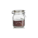 Kilner 34oz Square Clip Top Glass Storage Jar