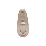3M Command Medium Brushed Nickel Metal Adhesive Hook