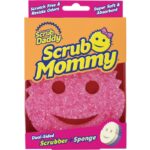 Scrub Mommy 6 In. x 4.125 In. Dual Sided Purple Scrub Sponge